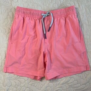 Boy Youth Southern Tide Coral Swim Trunks. Medium ( 6 - 10 )